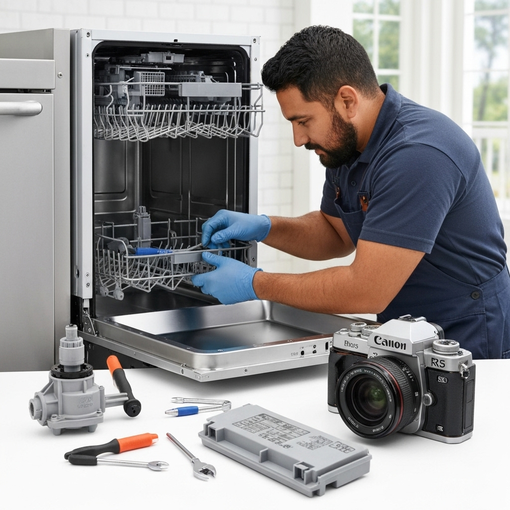 Dishwasher repair and troubleshooting