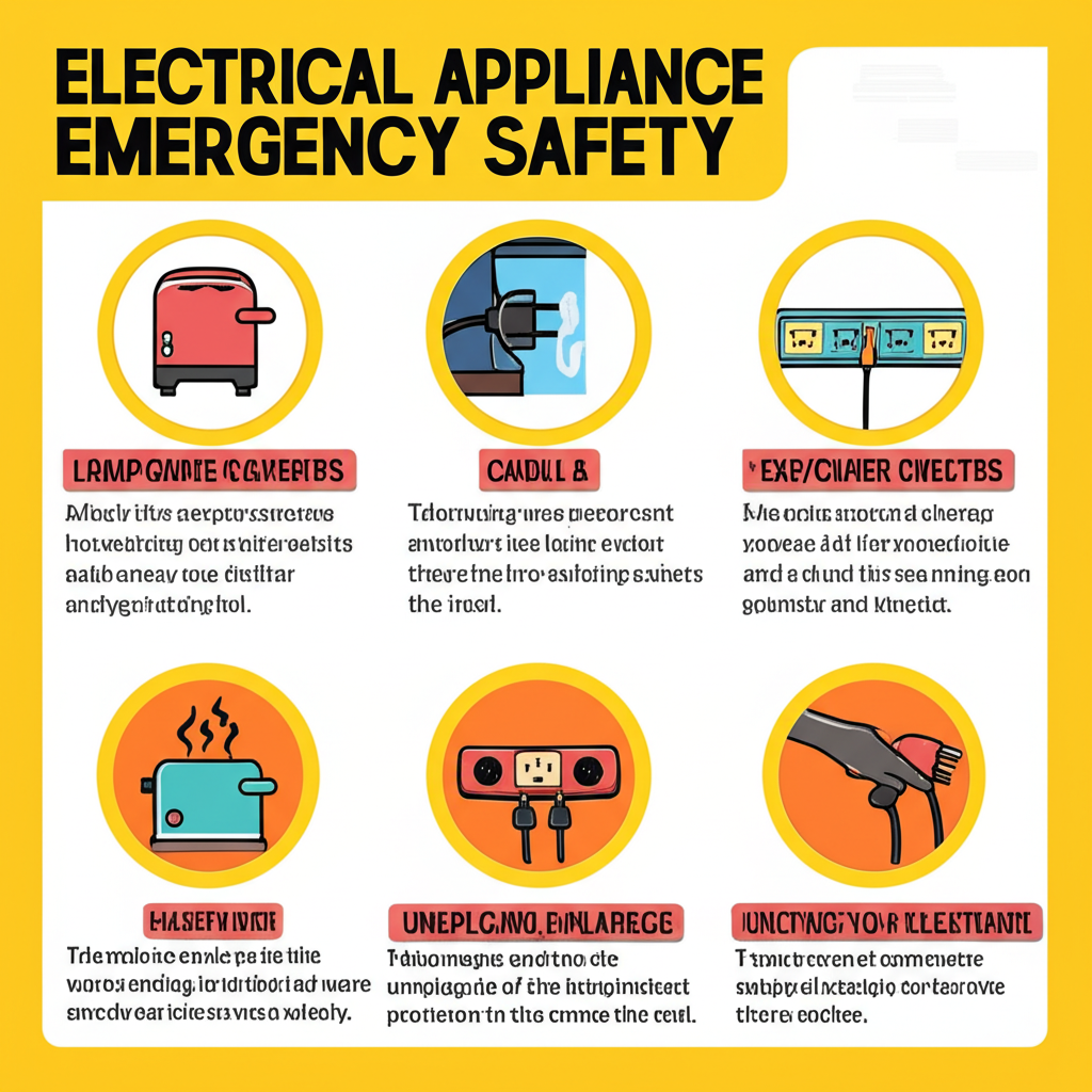 Electrical Appliance Emergencies: Safety First Approach